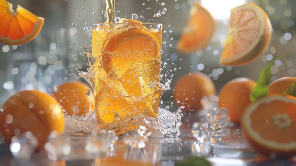 Discover orangina drink: an explosion of citrus fruits